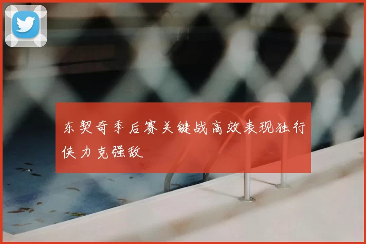 东契奇季后赛关键战高效表现独行侠力克强敌