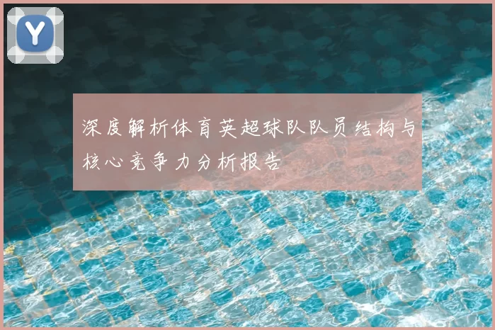 深度解析体育英超球队队员结构与核心竞争力分析报告