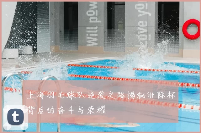 上海羽毛球队逆袭之路揭秘洲际杯背后的奋斗与荣耀